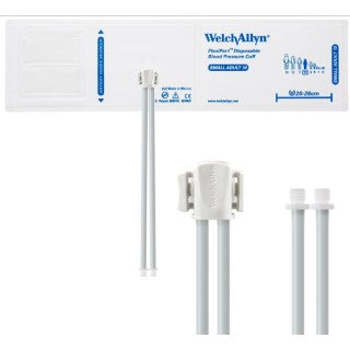 Welch-Allyn VINYL-10-2SC - CUFF, BP, VINYL, SM ADULT, 2-TUBE, SC, 20 EA/CS