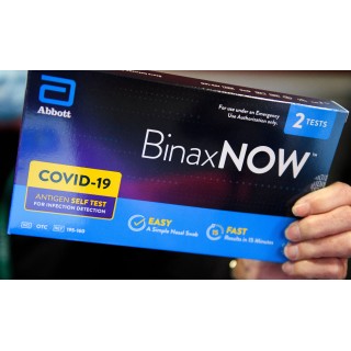 Abbott 195-160 - BinaxNOW Covid-19 Test 2 Pack OTC, 2 Tests Per/Bx