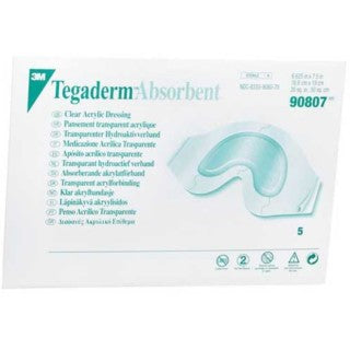 3M 90807 - DRESSING, CLR-ACRYLIC, TEGADERM, 6.625X, EACH