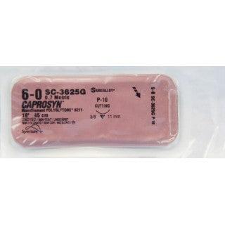 Covidien SC3625G - Suture Caprosyn Mono Ud P10 6-0 18" 12/BX