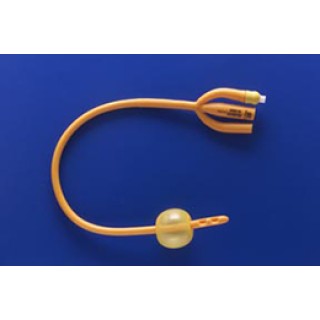 Rusch 183405160 - RUSCH Gold 3 Way Foley Catheter, 3-way, 5-15 mL, 16 Fr, 16", 10/CS