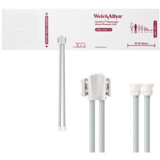 Welch-Allyn VINYL-12-2MQ - CUFF, BP, VINYL, LG ADULT, 2-TUBE, MQ, 20 EA/CS