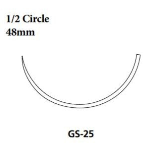 Covidien CC904 - SUTURE, CAPROSYN 0 36IN UNDYED GS25 90CM, 36/BX