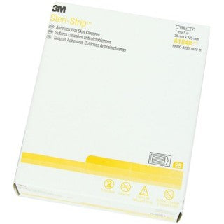 3M A1848 - STRIP, CLOSURE, SKIN, ANTIMICROBIAL, 1"X5", EACH